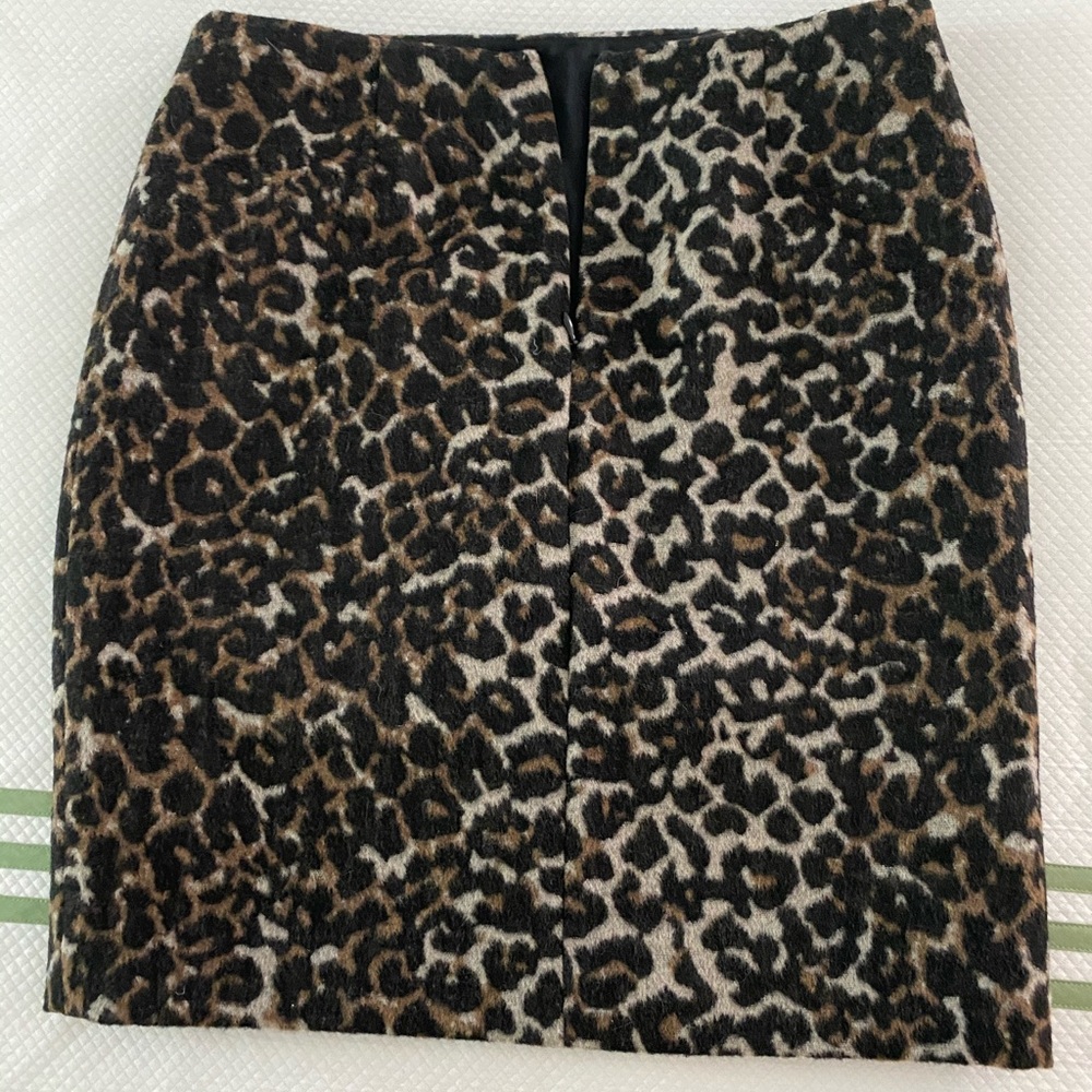 Animal Print Above the Knee Skirt